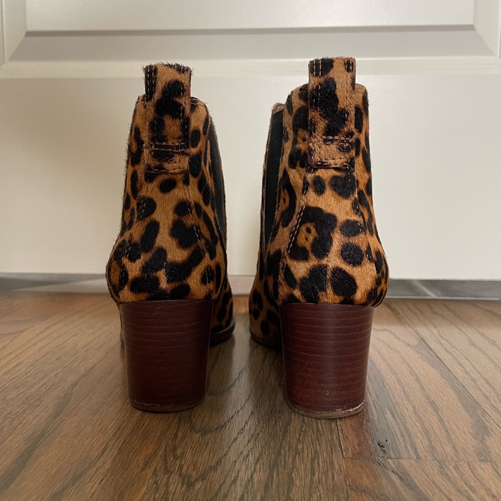 Madewell leopard print booties - Picture 2 of 4